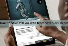 How to Save PDF on iPad from Safari or Chrome
