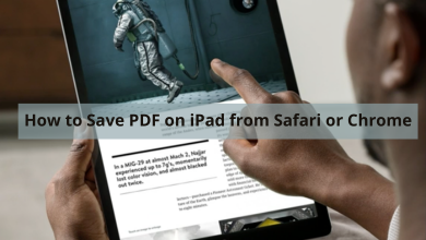 How to Save PDF on iPad from Safari or Chrome