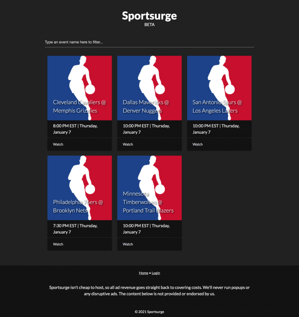 Sportsurge