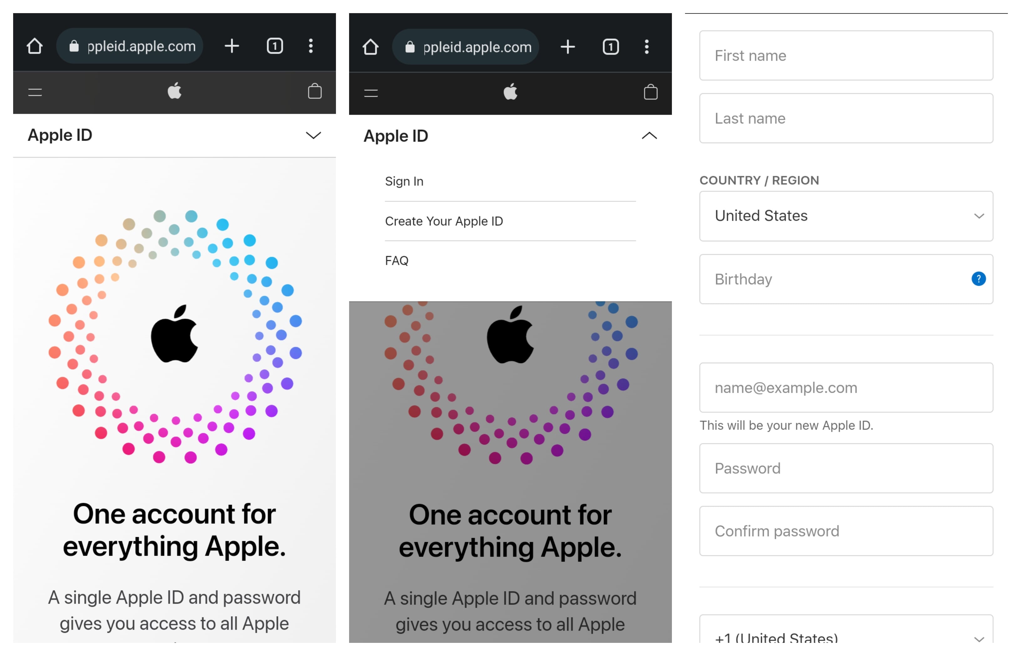 How to Create Apple ID on Android