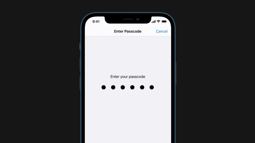 enter passcode - How to Unlock iPhone with Apple Watch