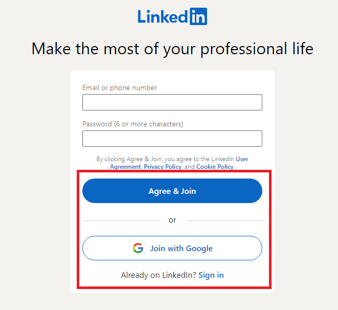 Join LinkedIn