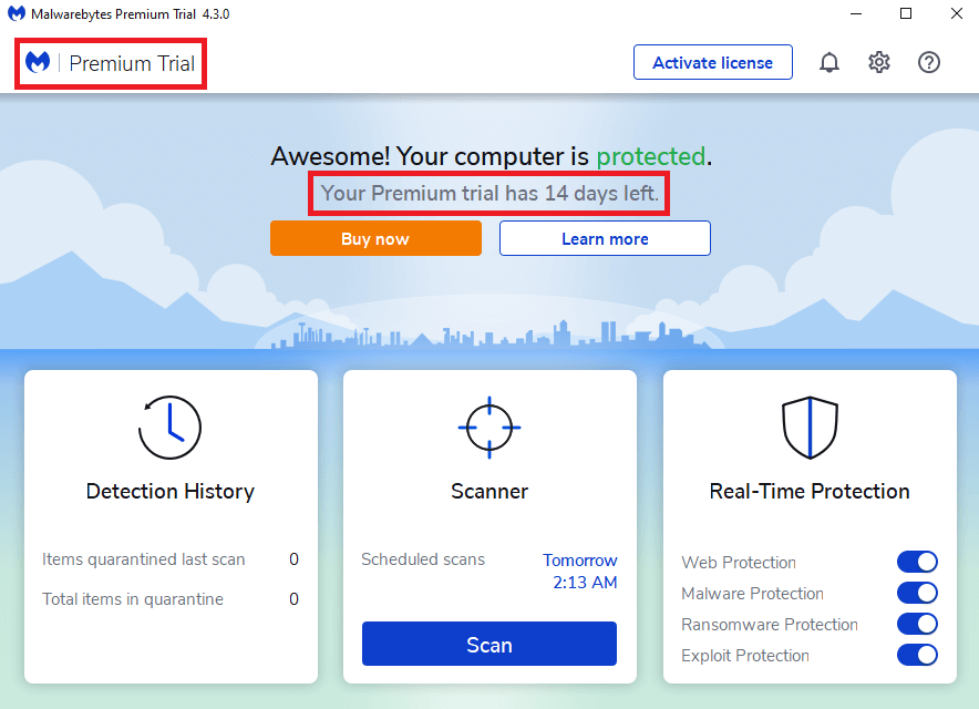 How to get Malwarebytes premium for free