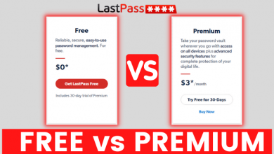 LastPass Premium vs Free