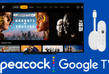 Peacock TV on Google TV