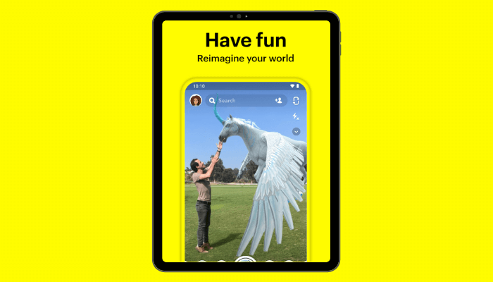 have fun with snapchat
