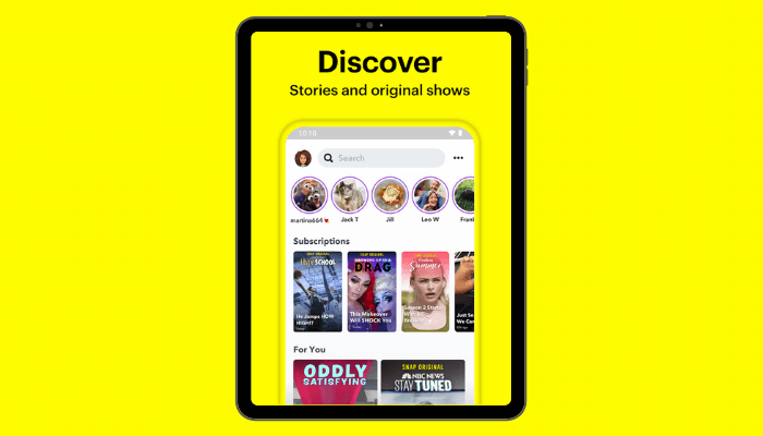 discover - Snapchat Premium for Free