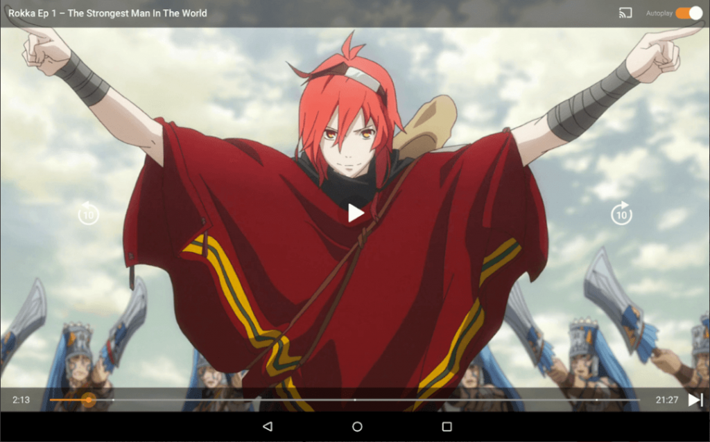 chromecast anime
