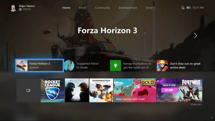 Crunchyroll on Xbox- click the store section