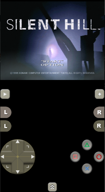 Silent Hill game running on ClassicBoy PlayStation Emulator for Android 