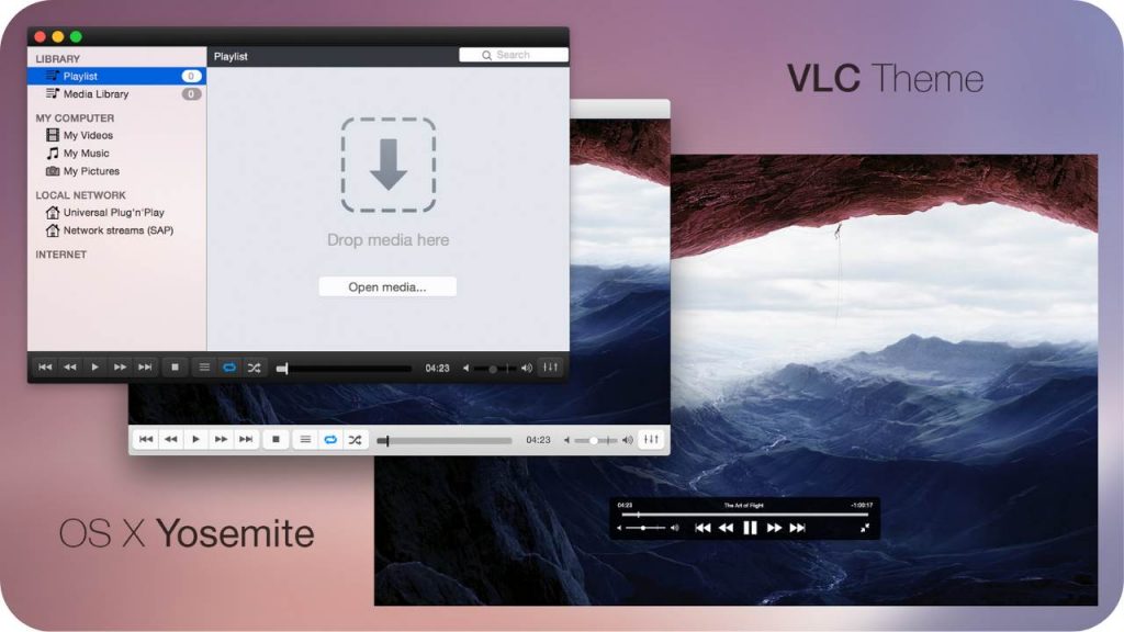 OS X - Best VLC Skins