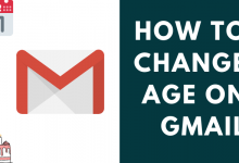 Change Age on Gmail