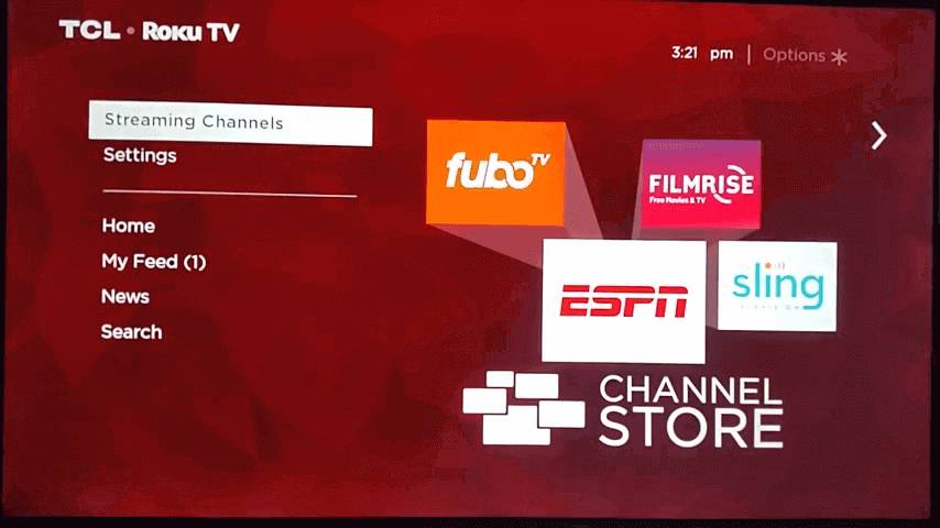 click streaming channels