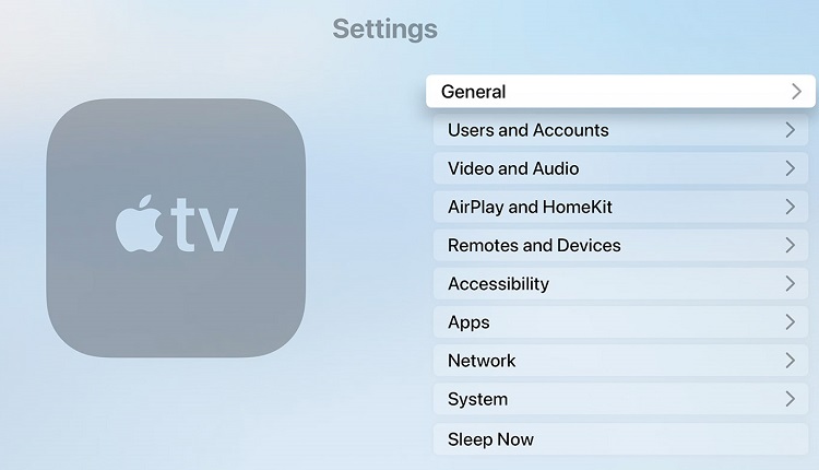 Apple TV Settings