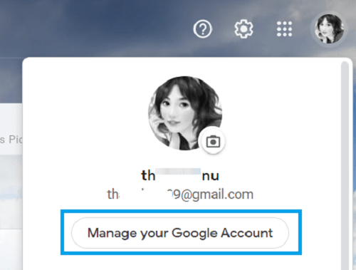 Manage your Google Account