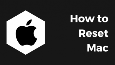 How to Reset Mac