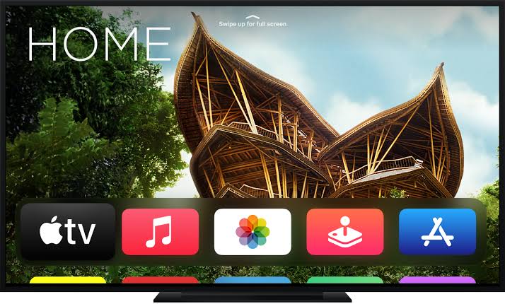 Apple TV home screen