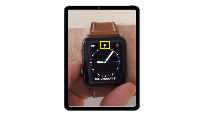 Theater Mode on Apple Watch