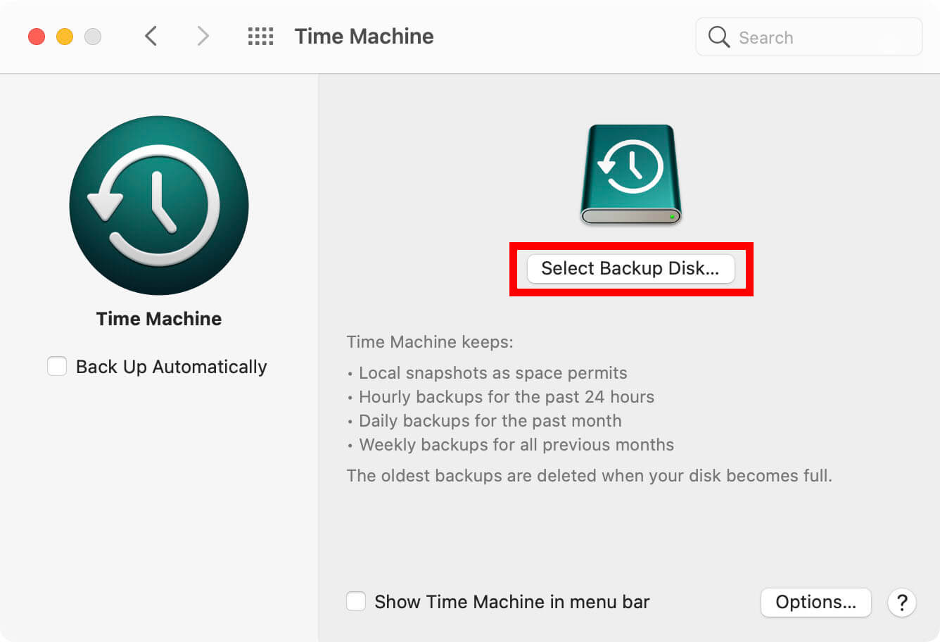 How to Use Time Machine on Mac