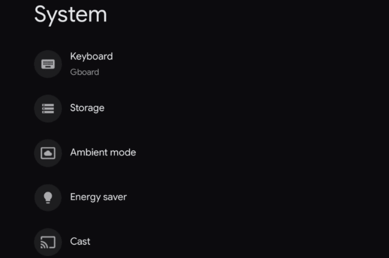 Choose Ambient mode