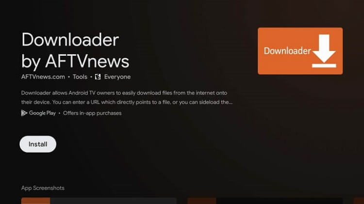 Sideload apps on Chromecast with Google TV with the Downloader