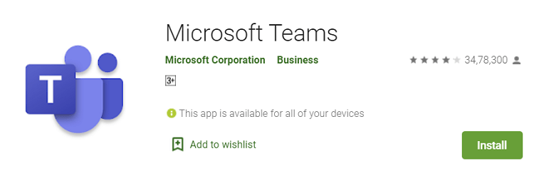 Cast Microsoft Teams to Firestick from Android Phone