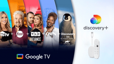 Discovery Plus on Google TV