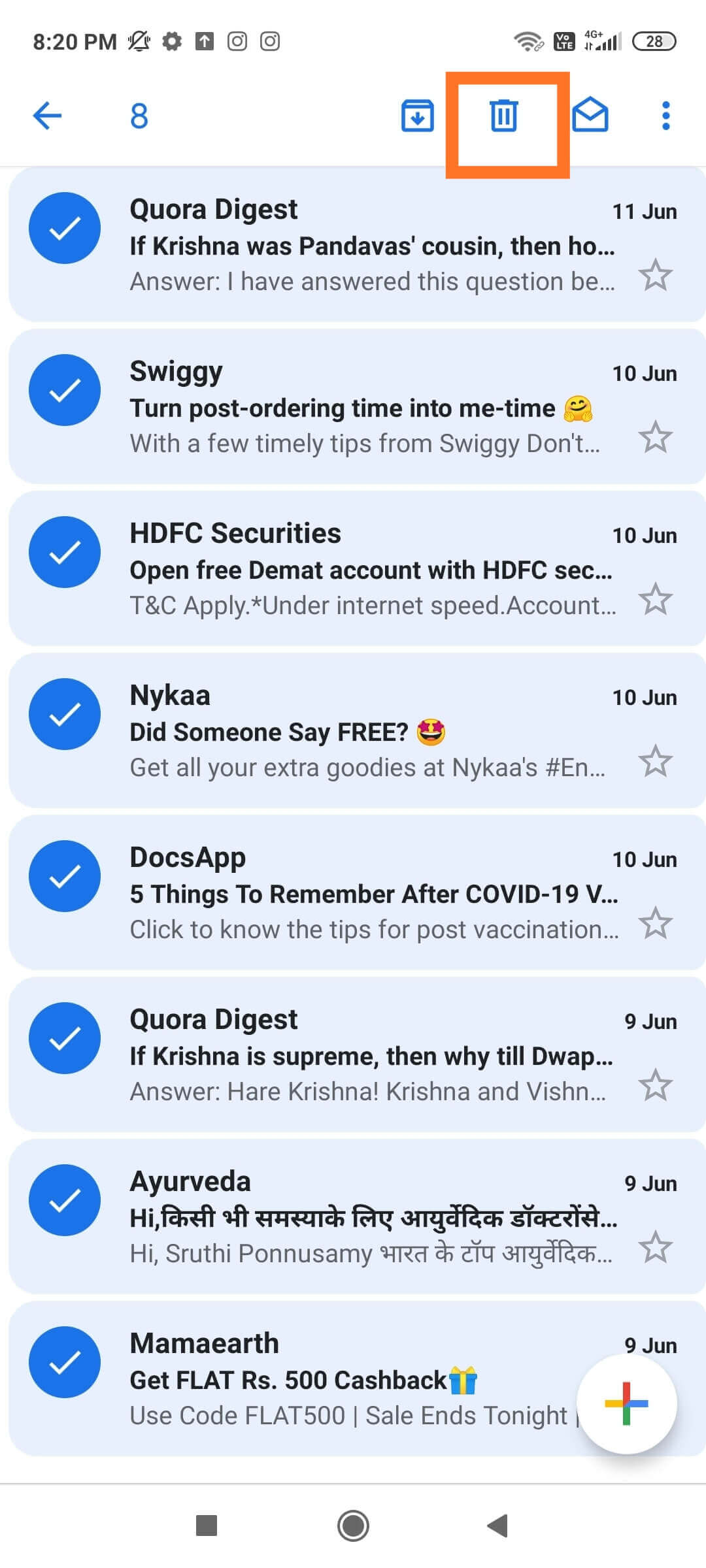 How to delete all emails on gmail with screenshots techowns