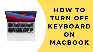 Disable keyboard on MacBook