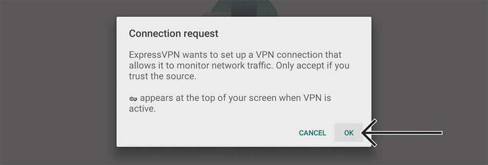 Accept connection request