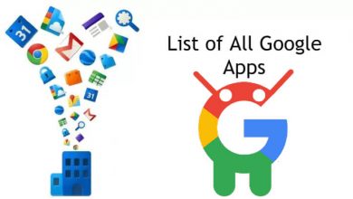 Google Apps List