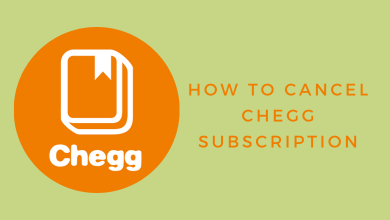 How to Cancel Chegg Subscription