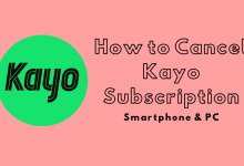 How to Cancel Kayo Subscription