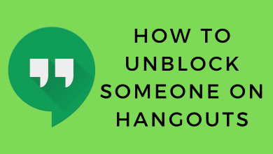 How to Unblock Someone on Hangouts