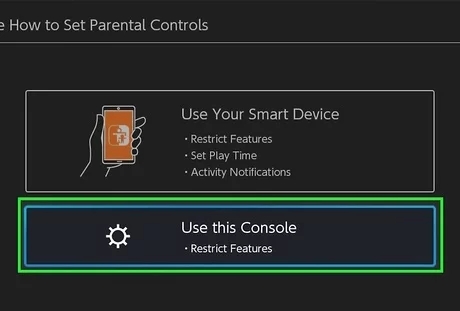 Use this console 