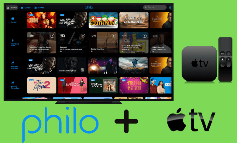 Philo on Apple TV
