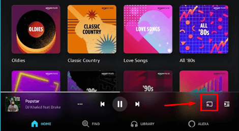 Chromecast Amazon Music