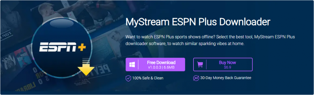 MyStream ESPN Plus Downloader - Download ESPN Offline