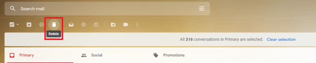 How to Delete All Emails on Gmail