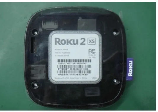 MAC Address on Roku - Roku device