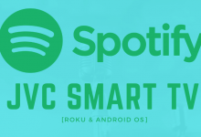 Spotify on JVC Smart TV