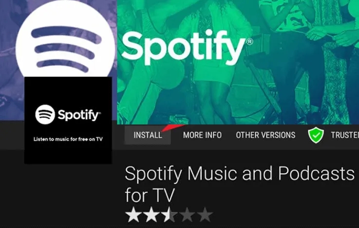 Install spotify