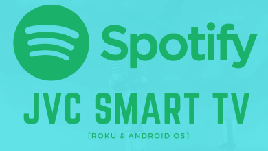 Spotify on JVC Smart TV