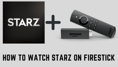 Starz on Firestick