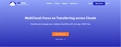 MultCloud Sign Up