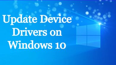 Update Device Drivers on Windows 10