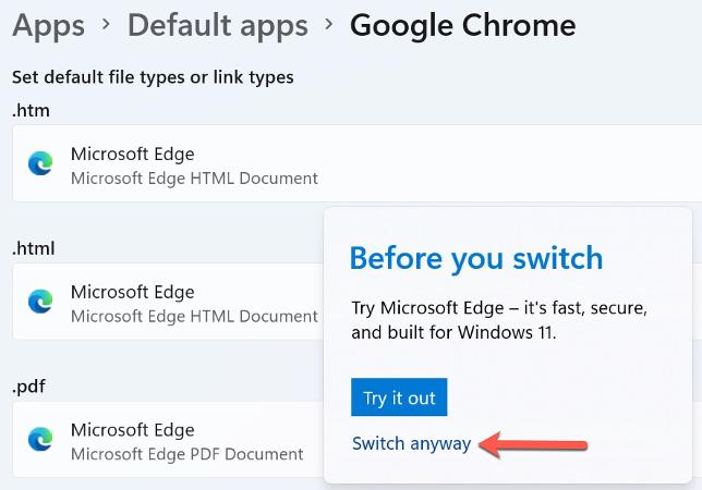 How to Change Default Browser In Windows 11