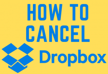 How to Cancel Dropbox Subscription