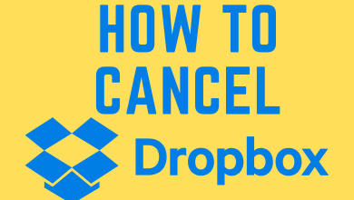 How to Cancel Dropbox Subscription