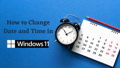 How to Change Date and Time in Windows 11